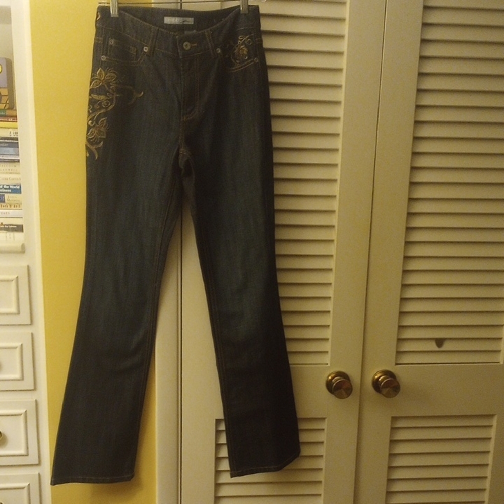 Embroidered Women's Jeans